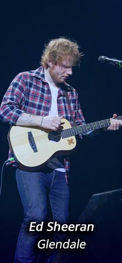 Ed Sheeran Glendale Tickets